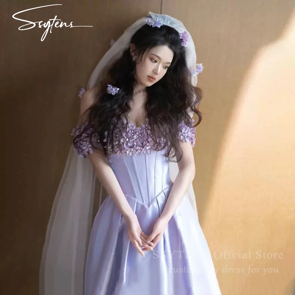 

SSYTENS Purple Party Dress 15 Quinceanera Dresses Sweet Prom Dress Elegant Off The Shoulder Special Occasion Dress Customized