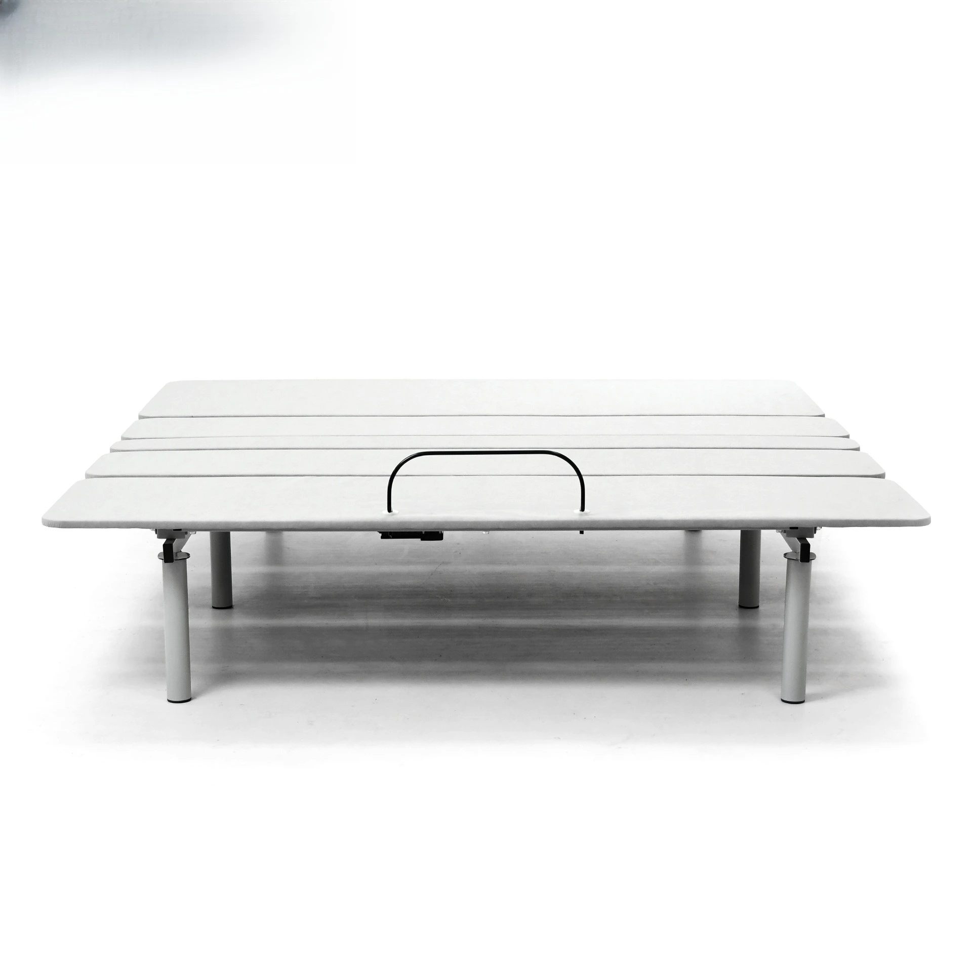 Dual motor adjustable electric bed cream wind dual motor electric smart bed zero touch ground suspension bed