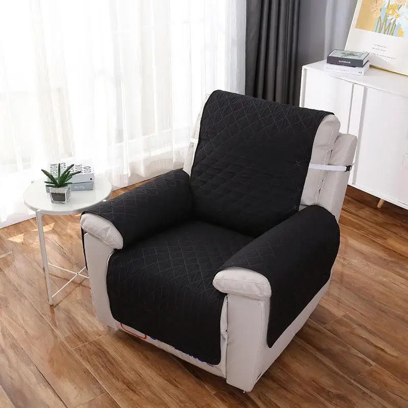 Waterproof Single Seat Sofa Cover Practical Durable Dustproof Protector Pet Scratch Resistant Slipcover for Armchair Furniture