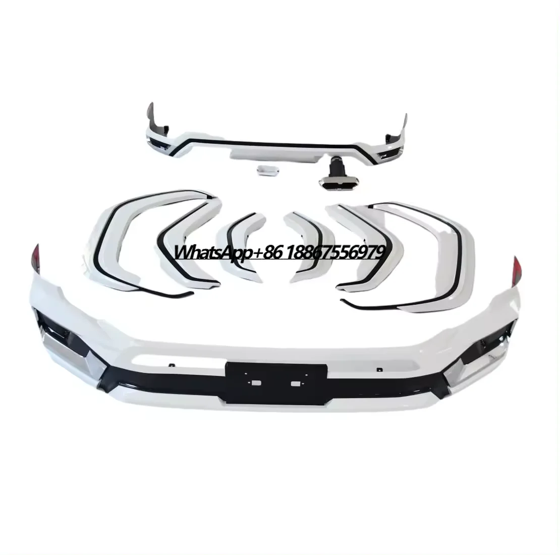 

Good Quality PP Material Body Kit for to Yo Ta Land Cruiser LC300 2022 Upgrade Modellista Style Added Small Kit