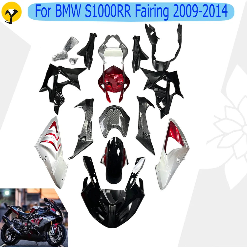 

Motorbike Fairing Kits For BMW S1000RR 2009 2010 2011 2012 2013 2014 Bodywork Set Full Fairings Panel Kit High Quality ABS