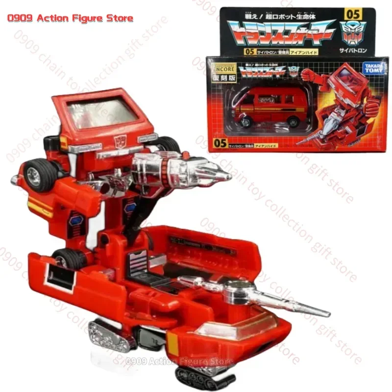 

In Stock Original HOT Transformed toys G1 Ironhide TFE05 PVC Anime Figure Action Figures Model Toys