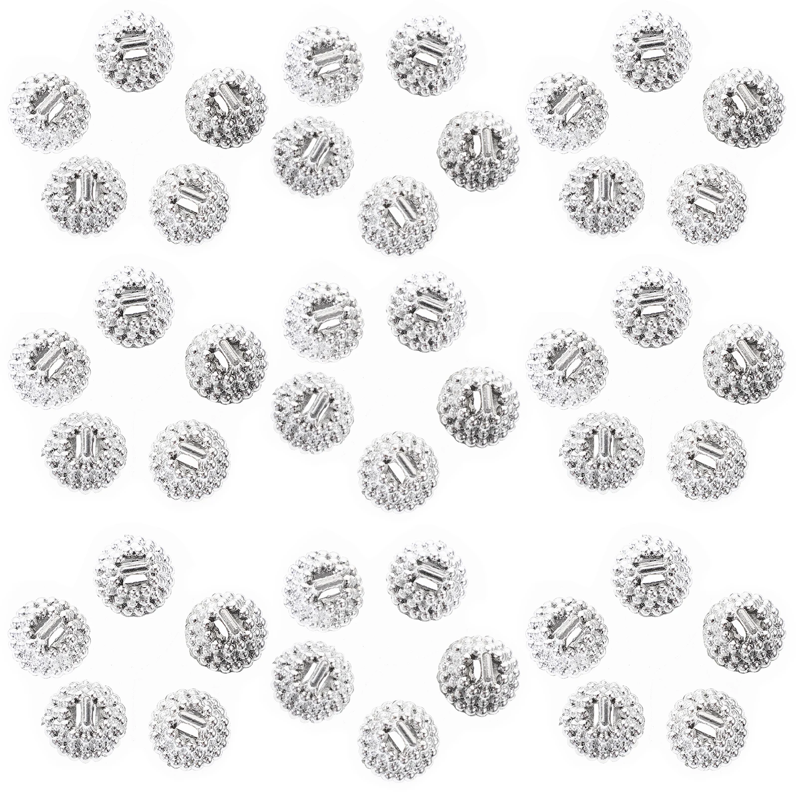 

1 set Christmas Ball Cap Replacement Ornament Caps 1 3cm Golden Color DIY Pendant Covers for Handmade Decorations