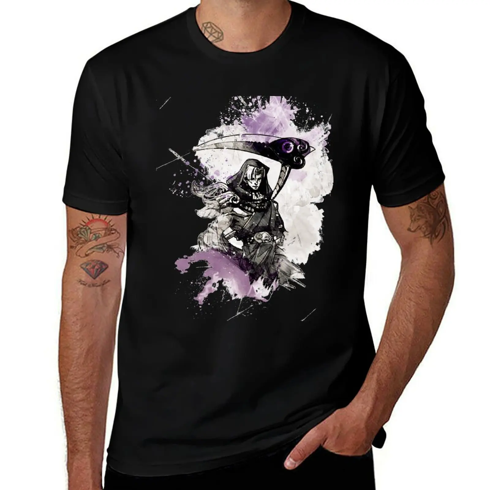 Hades - Thanatos (Painting) T-Shirt Novelty Graphic Tee Shirt