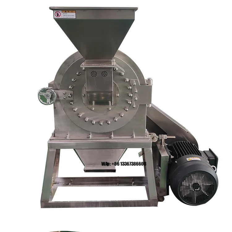 

Food Processing Machine Grain Mill Pulverizer for Sale with Engine Bearing Gear Core Components