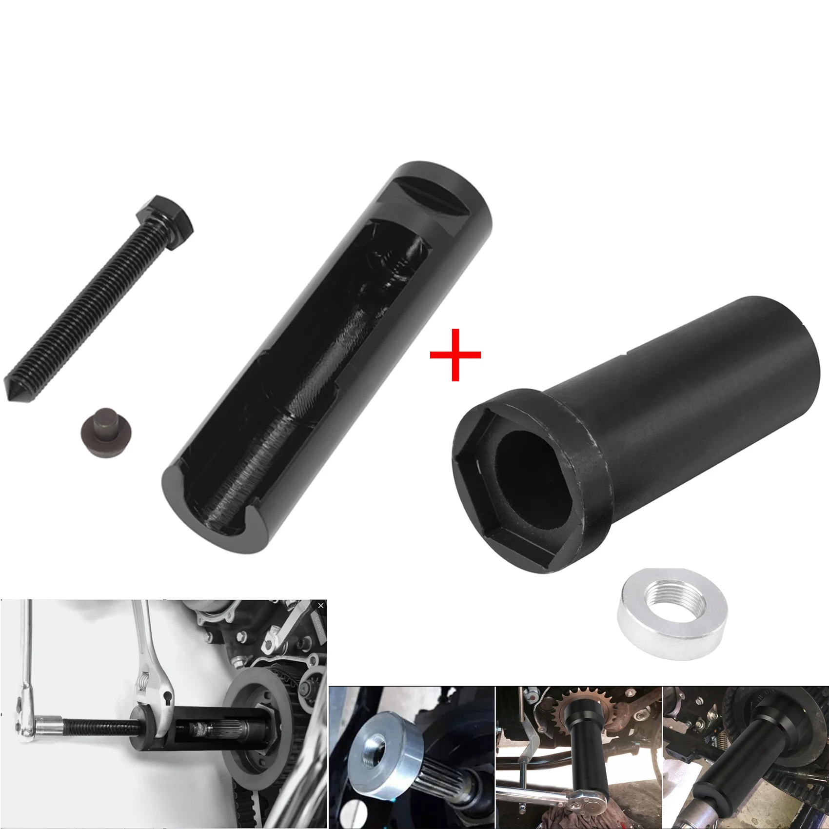 

Mainshaft Bearing Inner Installer & Puller Tool Fit For Harley Big Twins 1984+