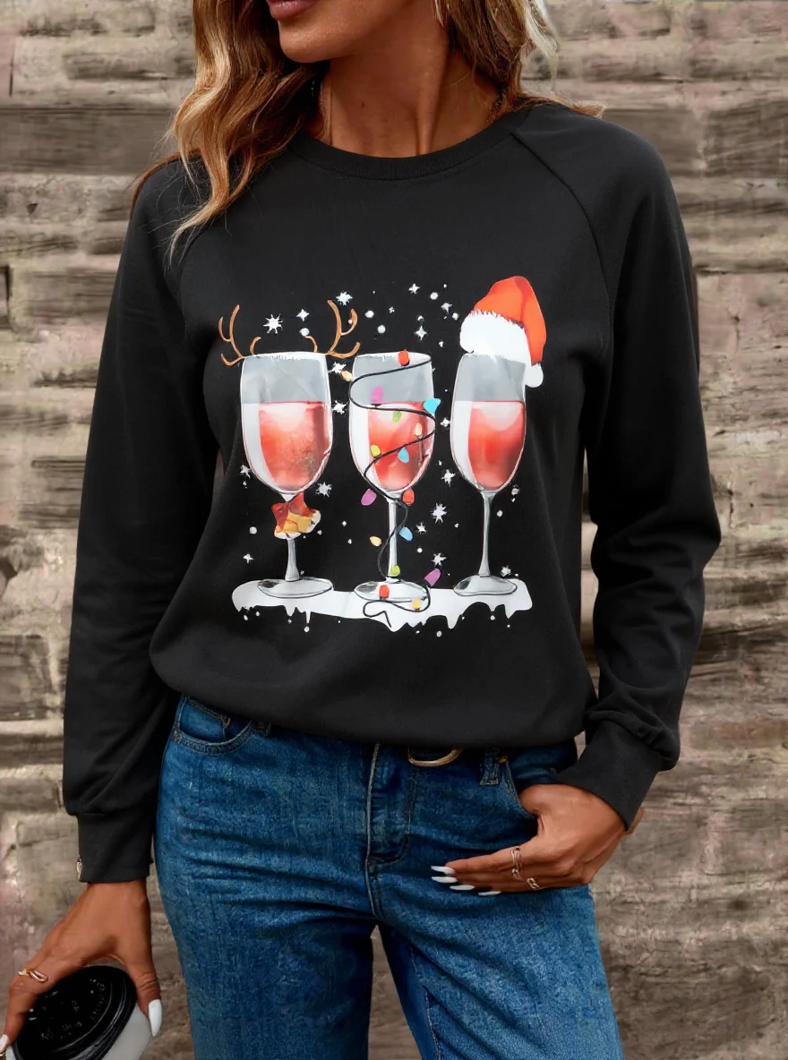 Sweat-shirt en tricot pour fem - Wine & Beer Guayaquil avis et prix