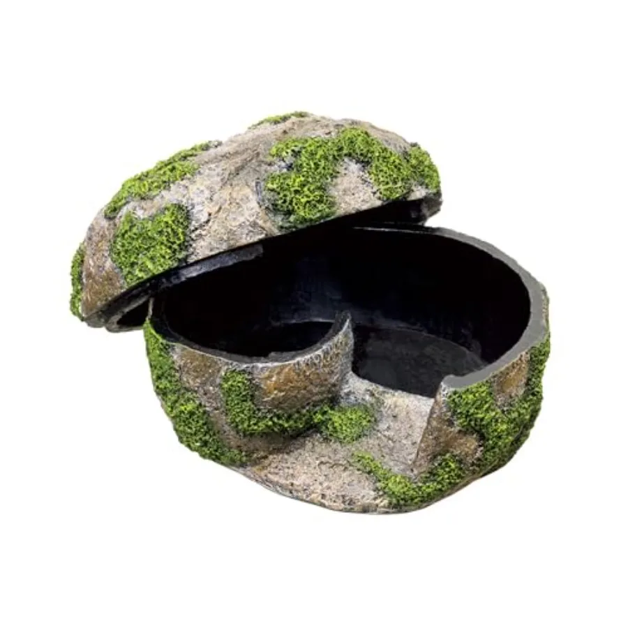 

【Spot goods】Pet Terrarium Rock Lair Reptile Hide for Lizards Geckos and More Small