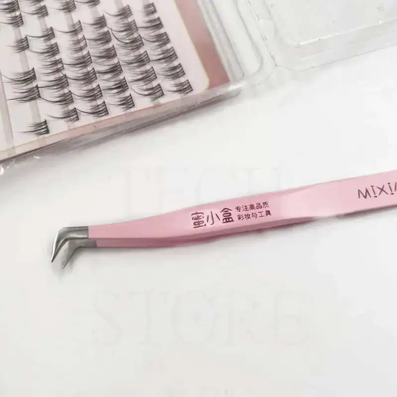 

Пинцет из нержавеющей стали, щипцы для наращивания ресниц, щипцы для макияжа, инструменты для ухода, 1 шт., инструменты для макияжа искусственных ресниц