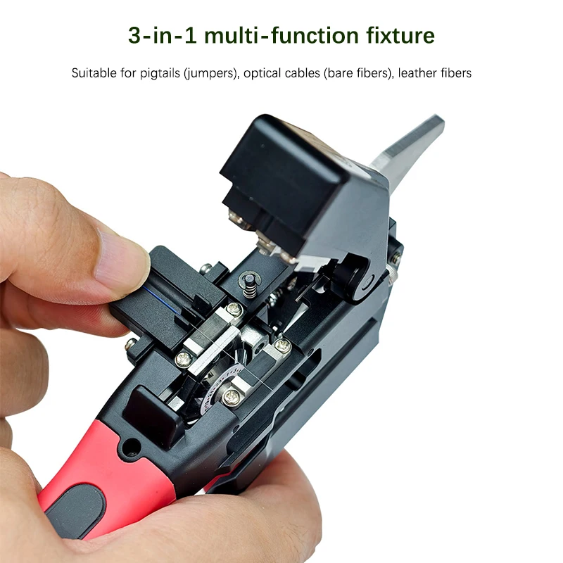 Pelacables de fibra óptica multifuncional de fuego de señal de MC-16, cuchilla de Cable de caída FTTH de un solo paso de alta calidad para fibra óptica