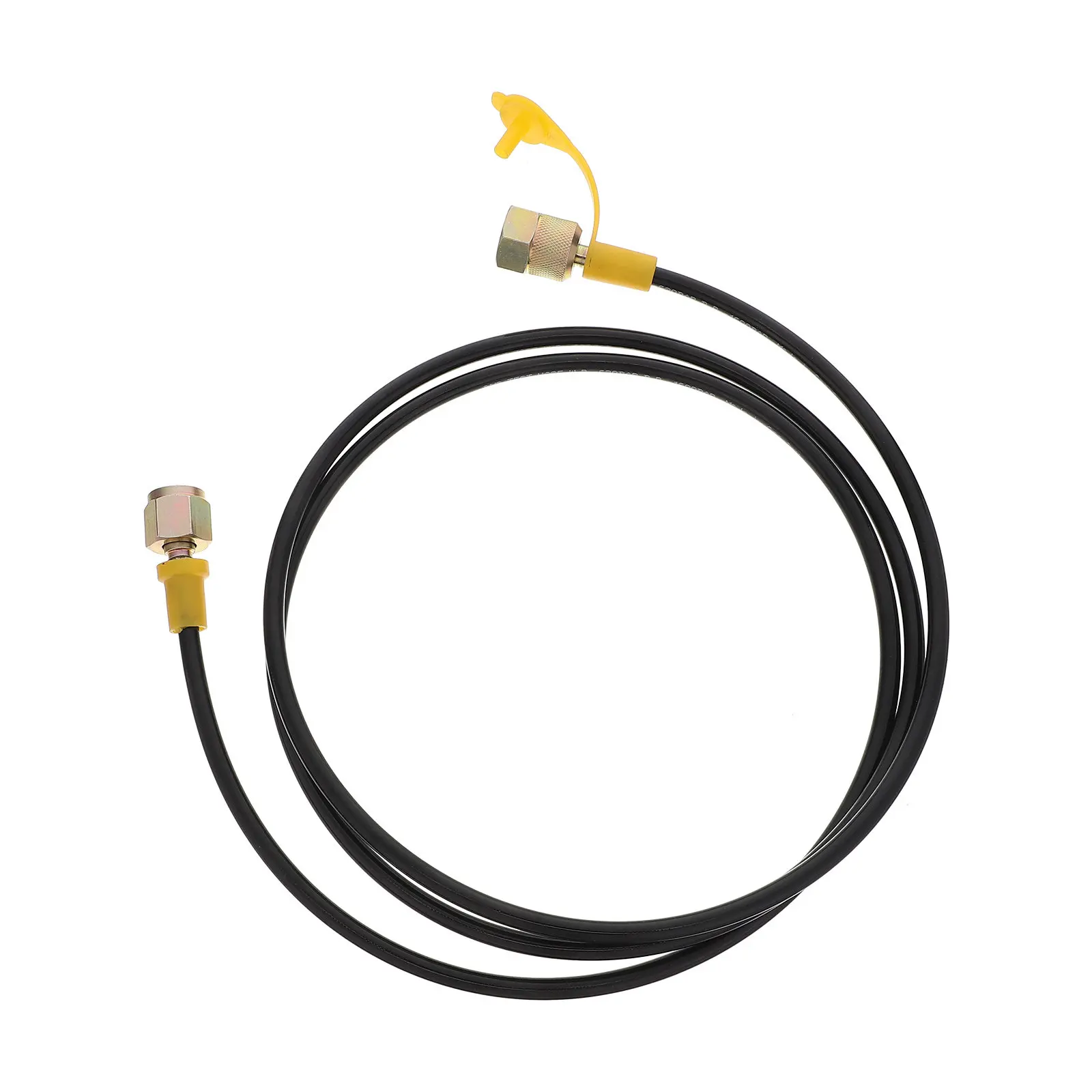 Hydraulic Pressure Gauge Hose 5M Precision Engineered High Flexibility Low Permeability Steel Braid Hose for Workshop