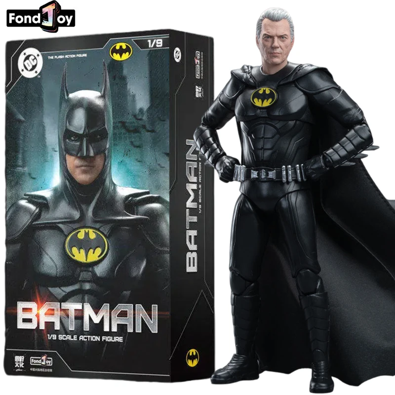 

Оригинальная фигурка Бэтмена FondJoy: Возвращение Бэтмена (Китон), масштаб 1/9, сменная голова, DC Justice League, Уэйн, Супермен, коллекционная модель, подарок