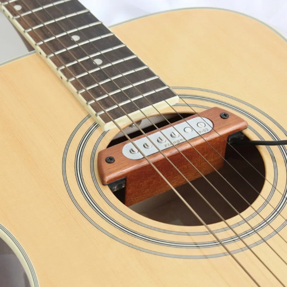 

Flanger FP-02 Sound Hole Pickup Acoustic Wood Guitar Sound Hole Pickup Magnetic Pickup 39"/40"/41"/42" Guitar Accessories