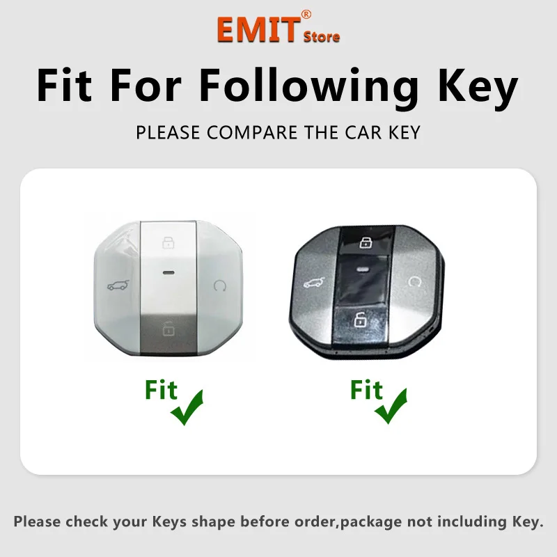 TPU Car Key Case for Jetour Freer Freedom T2 Freer Traveller T1 2025+ Remote Cover Shell Keychain Fob Accessories Anti-Scratch