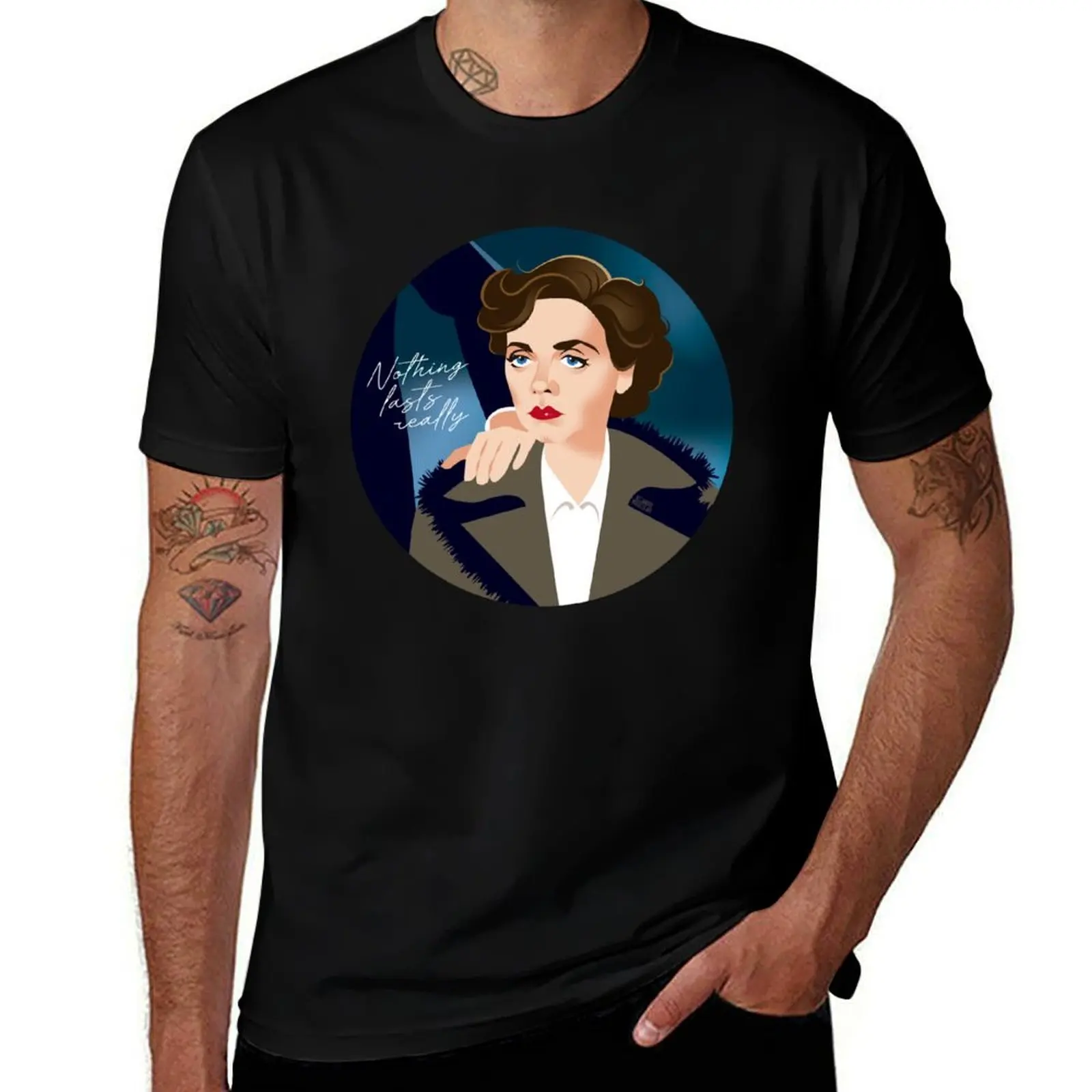 Brief T-Shirt Anti-Fade Casual Tee Shirt T-Shirt