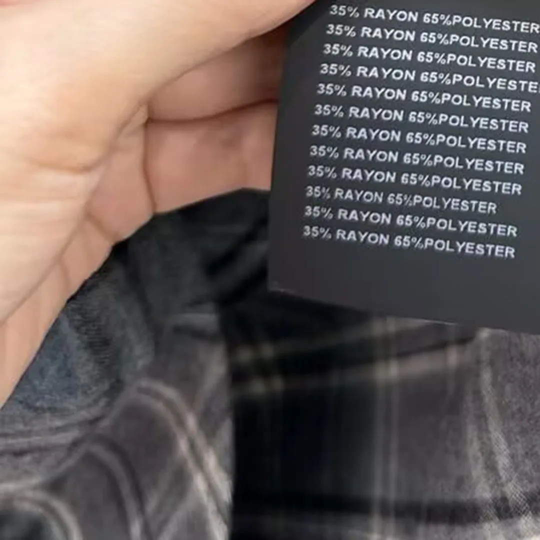 Preppy Style Vintage Grau Kariertes Minikleid Damen Cord Gespleißtes Revers Langarm Vordertaschen Elastische Taille Hemdkleider