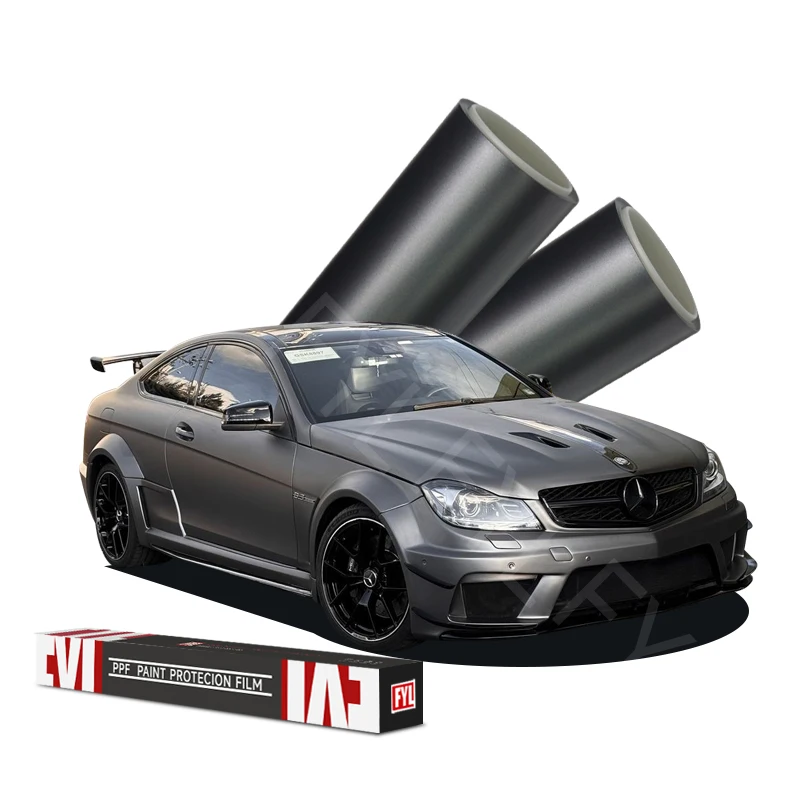 7.5mil TPU Matte Black  Factory Direct Sale Anti-scratch Anti-yellowing TPU PPF Film