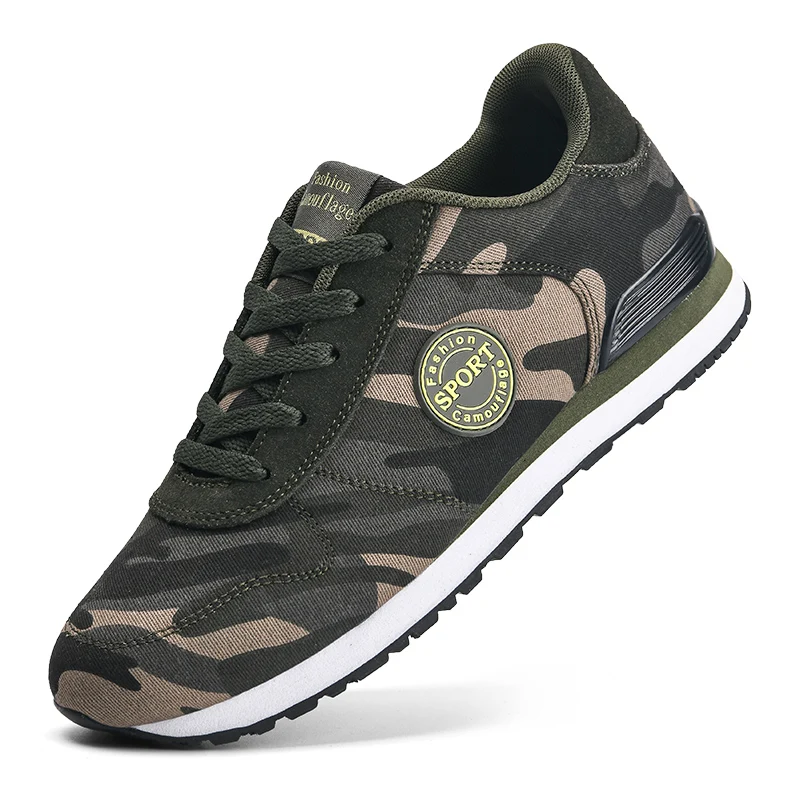 

Unisex Camouflage Golf Sneakers Anti-slippery Male Golfer Training Shoes Army Green Women Sport Golfing Shoes Fitness Trainer