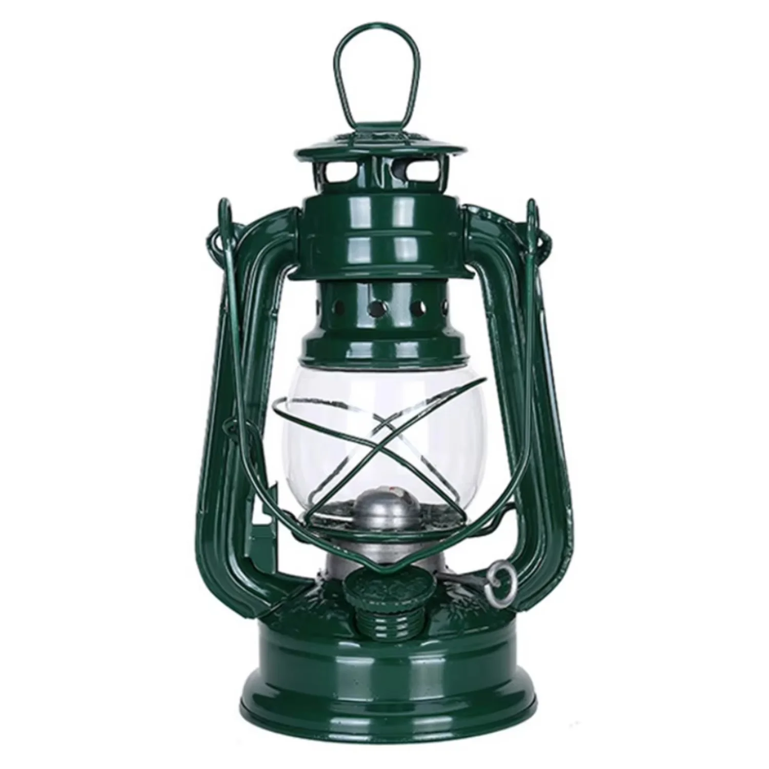 

Vintage Kerosene Lamp Portable Old Horse Lamp Mast Lamp Decorative Oil Lamp Outdoor Camping Light 19.5cm High
