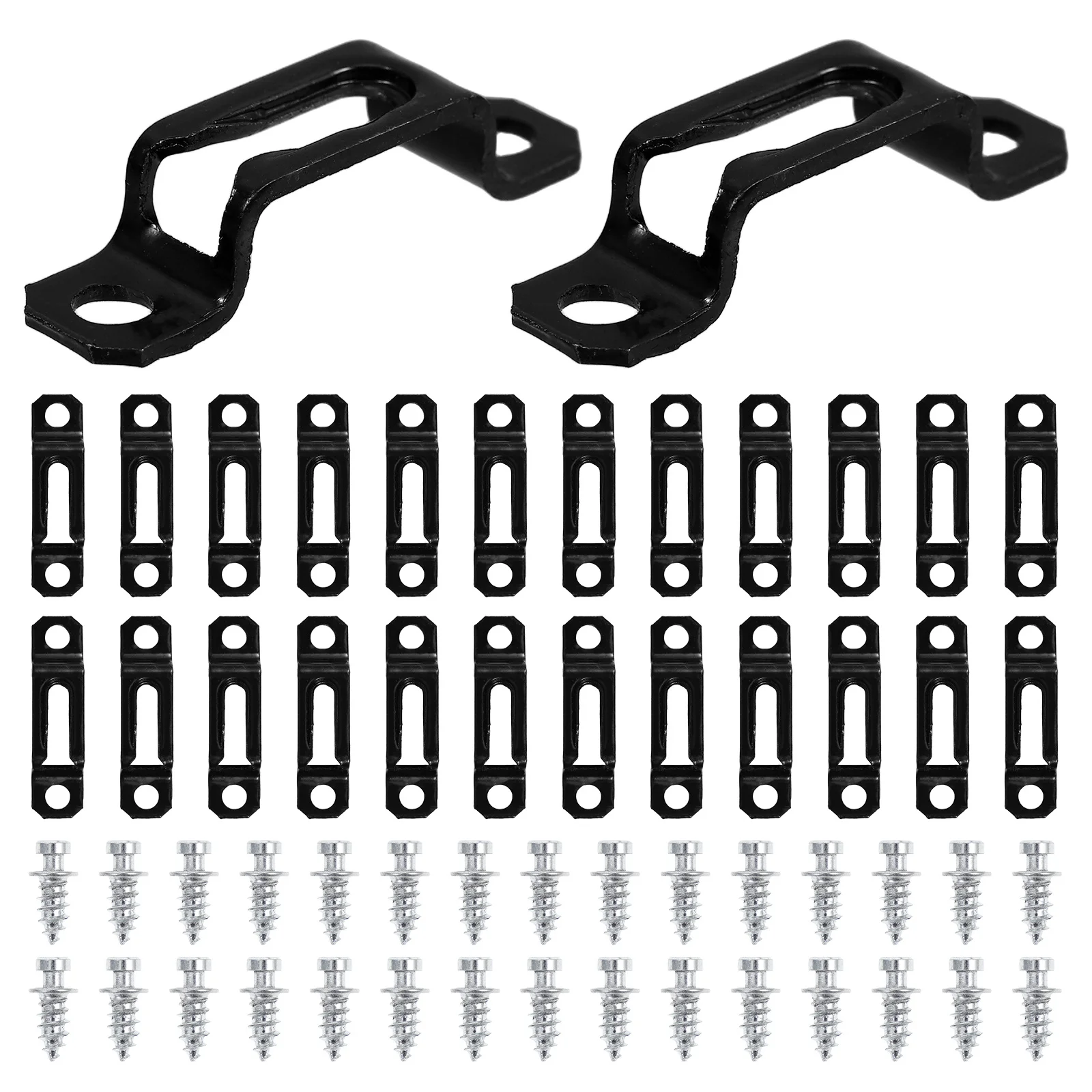 

30Pcs Invisible Furniture Connector Two-in-1 Slide Buckle Fastener Cabinet Wardrobe Sofa Joint Hardware Furniture Hardware