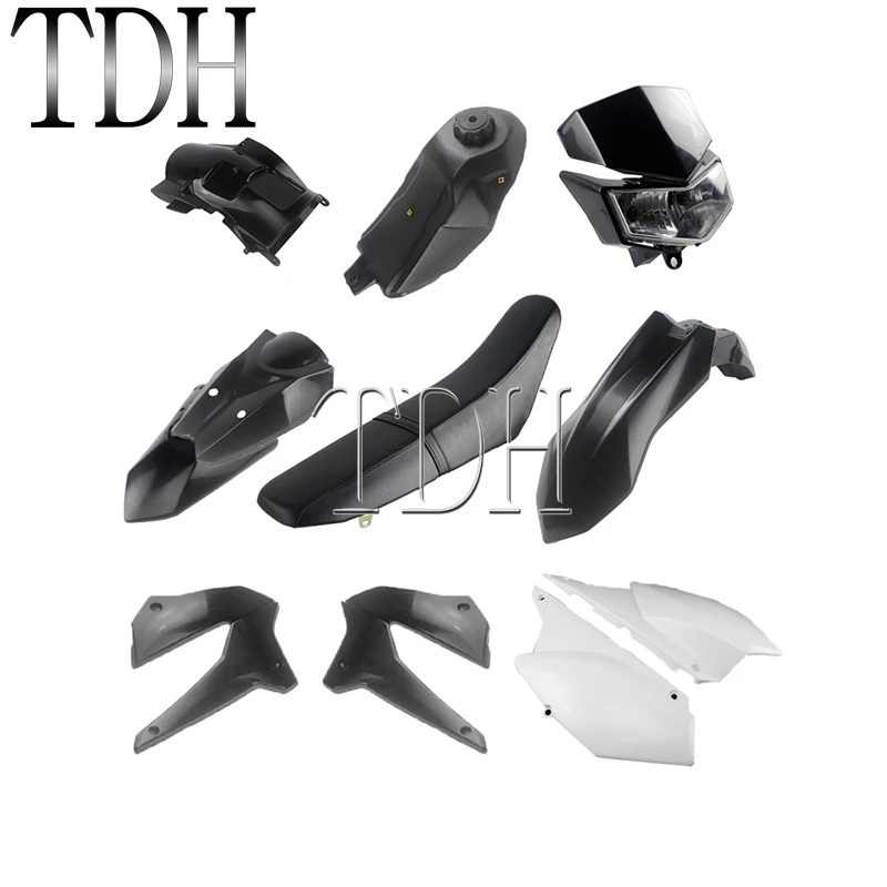 Motocross Complete Fairing Kit Plastic Body Cowl Panel for Kawasaki KLX250 D-tracker X 250 KLX 250 S/SF 2008-2019 Frame Cover