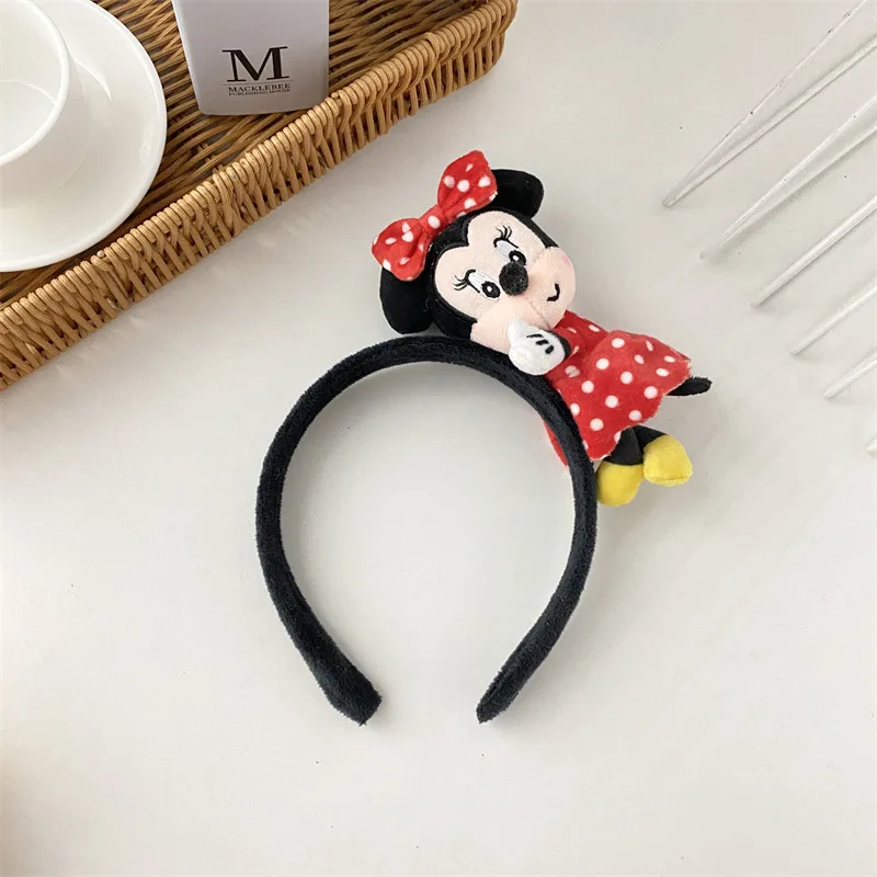 Cartoon Disney Mickey Mouse Donald Duck Stereo Headwear Pretend Toy fascia per capelli a forma di anime decorazione per feste regali di compleanno