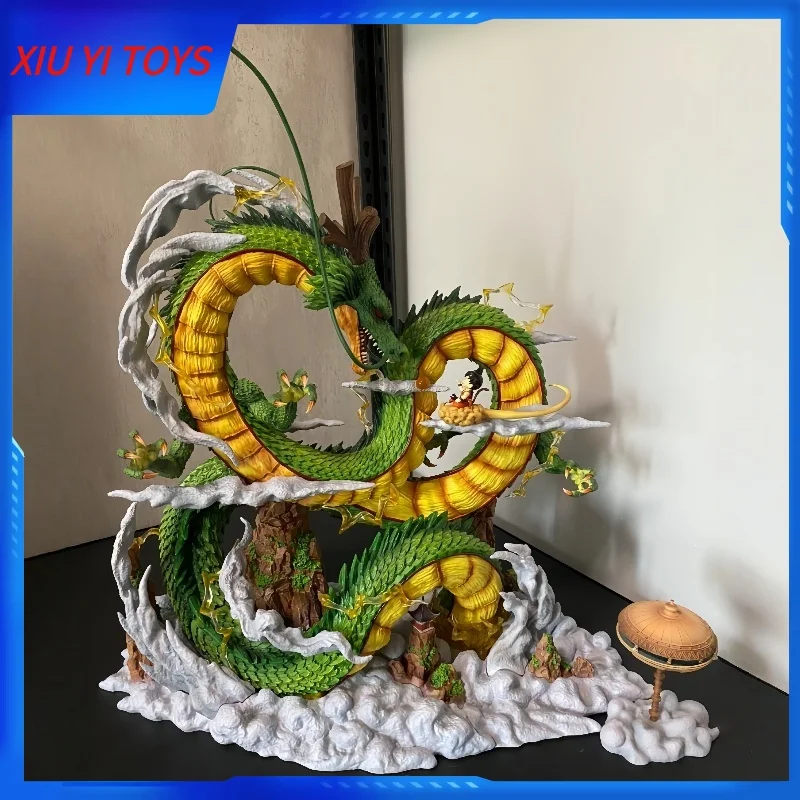 Anime Dragon Ball Z Figure Son Goku Wish Dragon Shenron Action Figure Pvc Model Statue Collection Desktop Decoration Toys