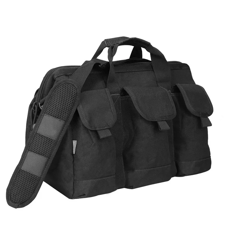 New 600D Polyester Multifunctional Portable Commuter, Double Layer Tactical Kit Pistol Bag