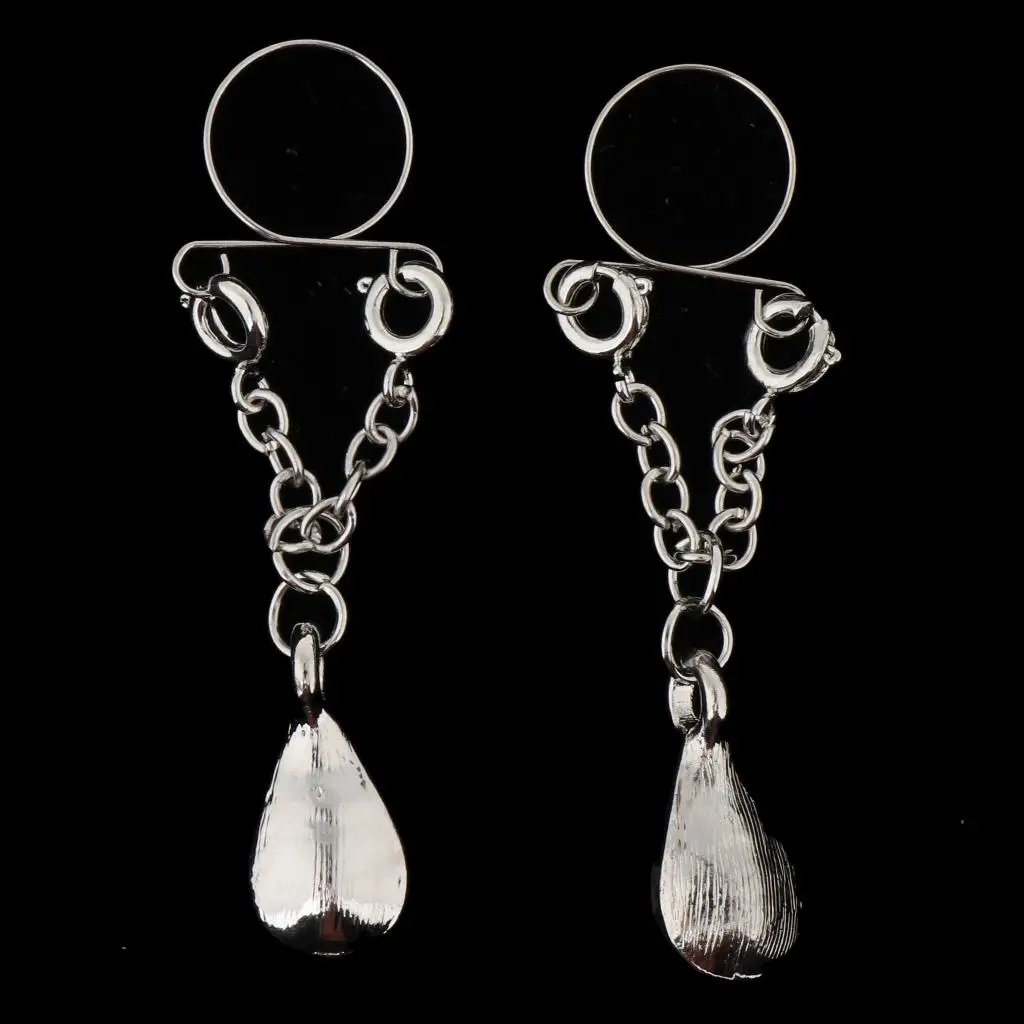 Clip on Non Piercing Nipple Ring Stainless Steel Jewelry Alternative Small Rings for Trendy Nipple Decoration