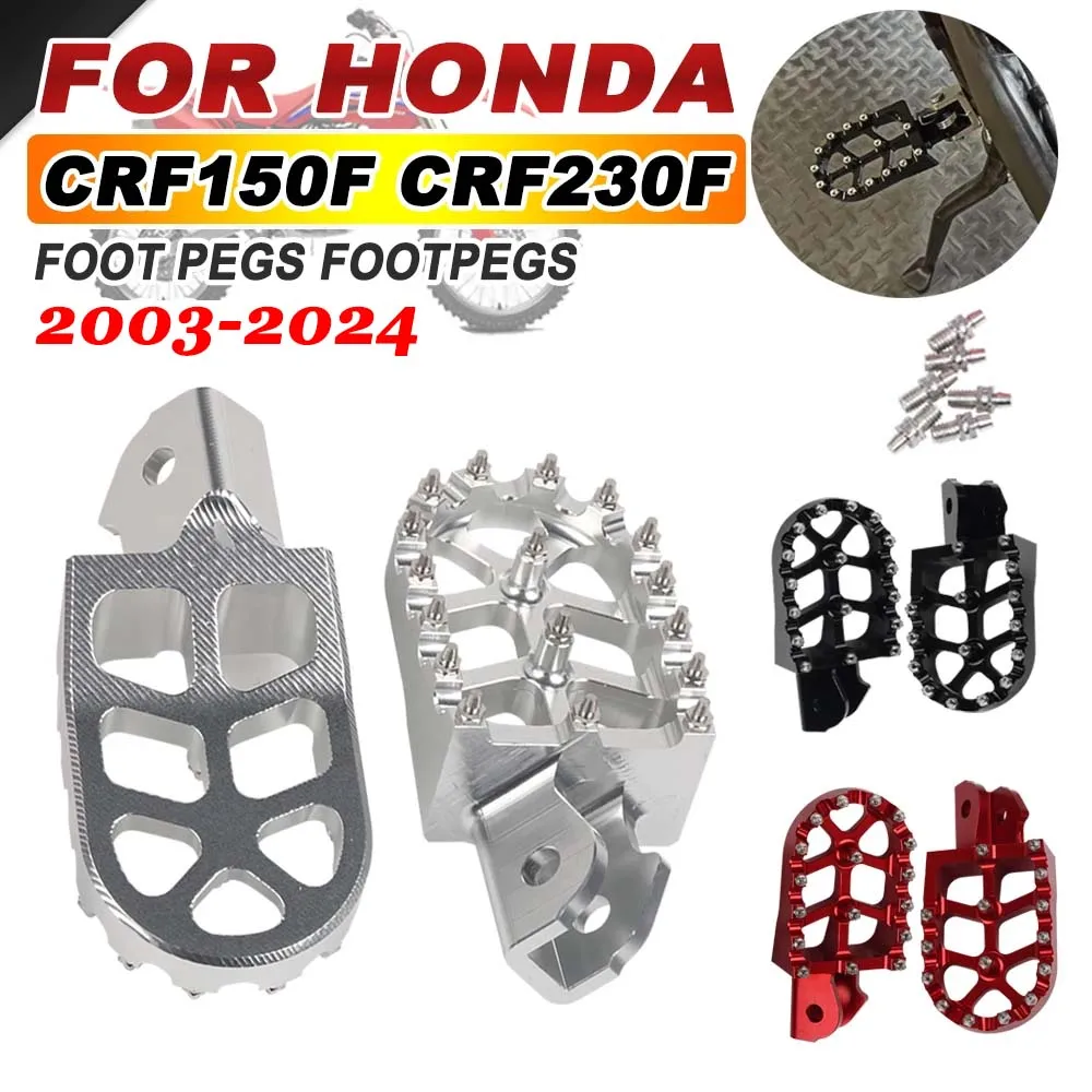 Repose-pieds de moto pour Honda, repose-pieds, accessoires, CRF150F CRF230F CRF 150F 230F 2003-2015 2016 2017 2018 2019 2020