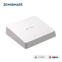 Zemismart-Hub de hilo Zigbee para hogar inteligente, puente de materia, Gateway, compatible con Tuya App, Google Home