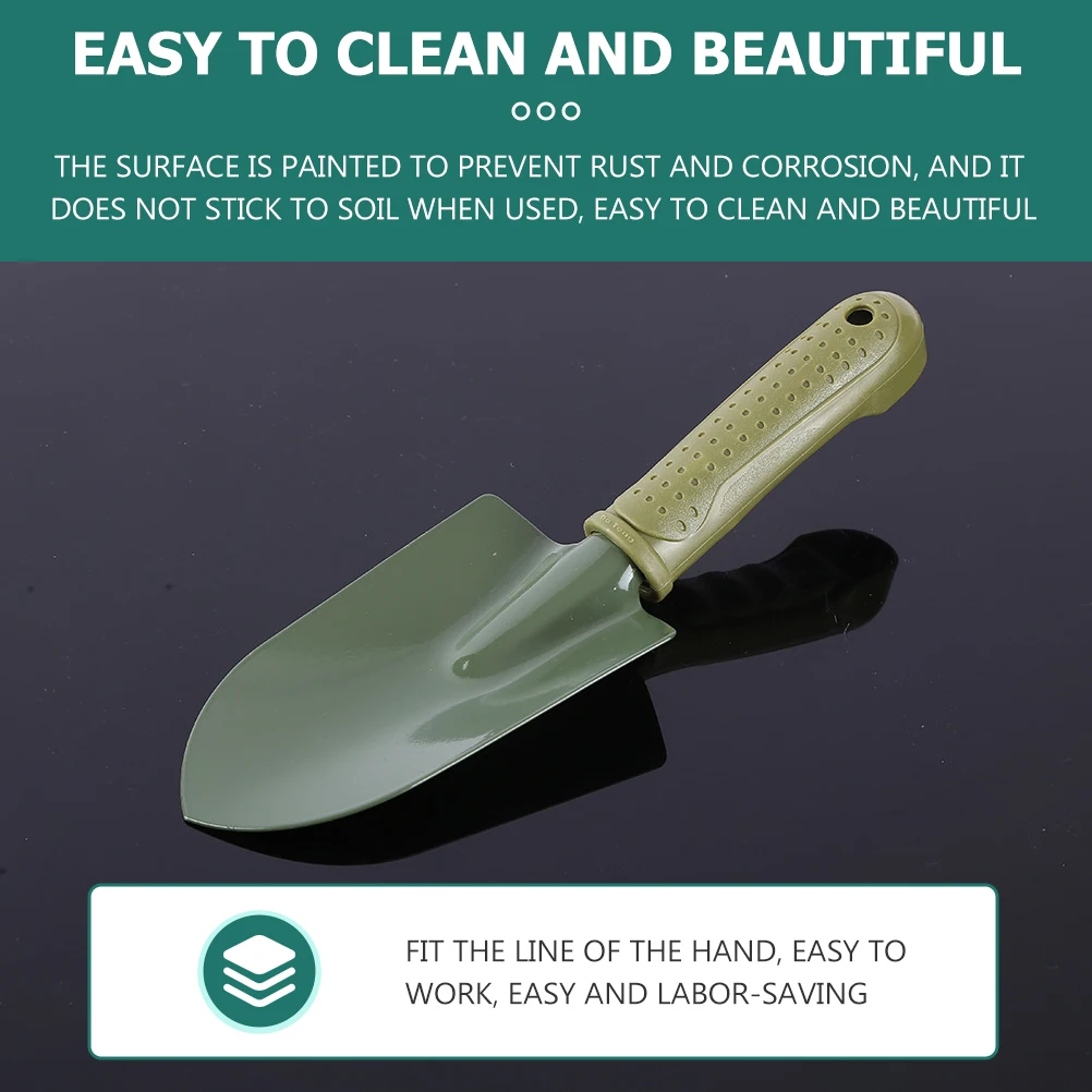 

1Set Garden Tools Three-Piece Set Multi-Functional Gardening Shovel Rake Handheld Spade for Planting Weeding Outdoor Gardening