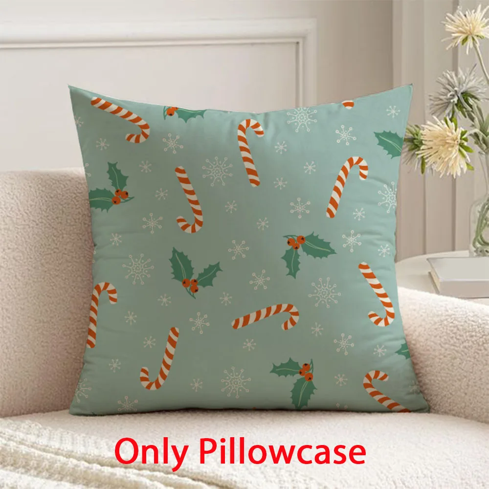 

Christmas Pillow cover winter Merry Christmas decorative 45x45 cushions cover for New Year home decor pillow case
