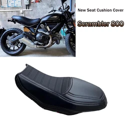 New beautiful Custom Cushion Soft Seat Cover Thickening waterproof and softening for DUCATI Scrambler 800 free Scrambler800