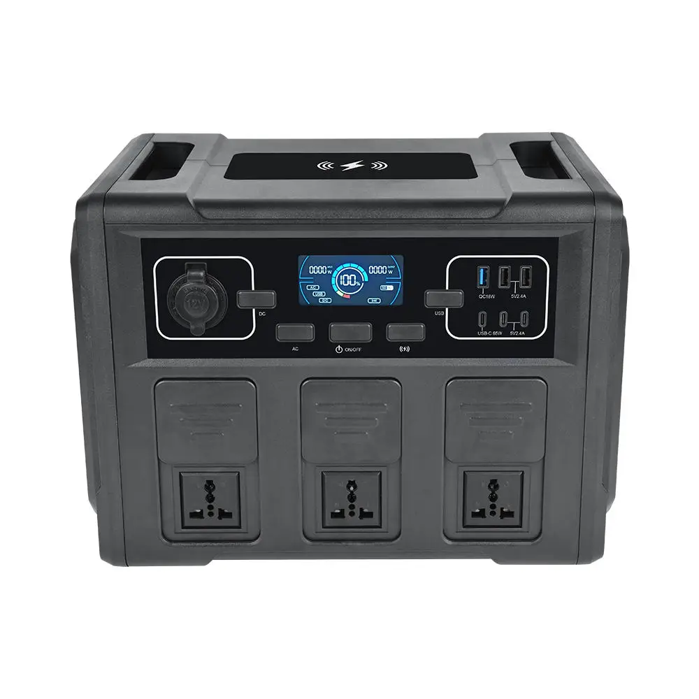 Best Price 1200W Portable Solar Generator Power Station Emergency Energy Storage Supply LiFePO4 Battery MPPT Camping Car Outdoor - Image 2