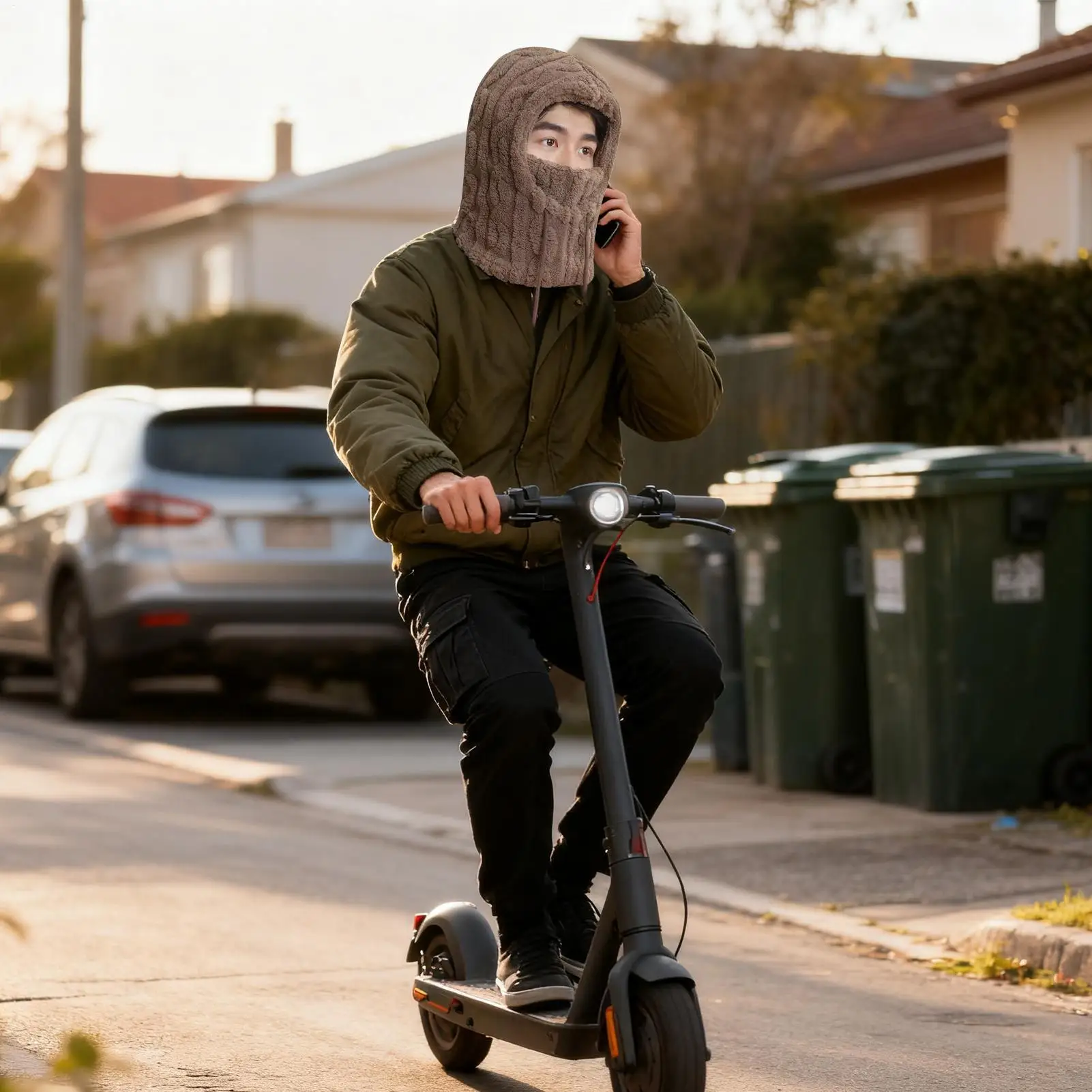 

Лыжная шапка, водонепроницаемая, регулируемая, термоветрозащитная, зимняя, с капюшоном, шеей, для лица, для мужчин, женщин, взрослых, езда на открытом воздухе, велоспорт