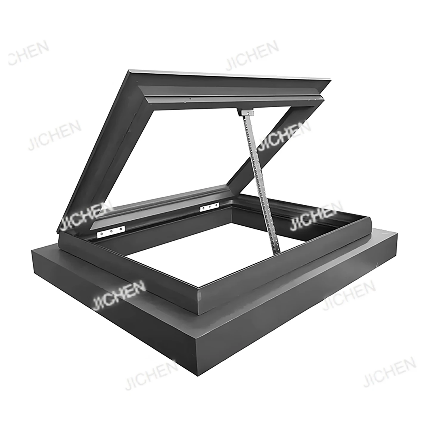 

Deposit Customized Electric Smart Skylight Aluminum Sliding Folding Roof Skylight Wall Folding Roof Cover House Skylight