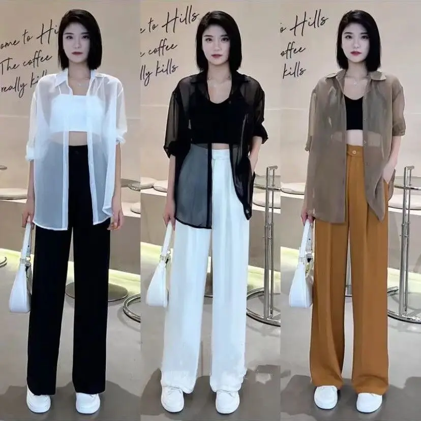 Nova moda feminina sólida tamanho grande fino protetor solar blusa nova com capuz manga longa renda bainha camisa moda primavera outono 2025 wh6