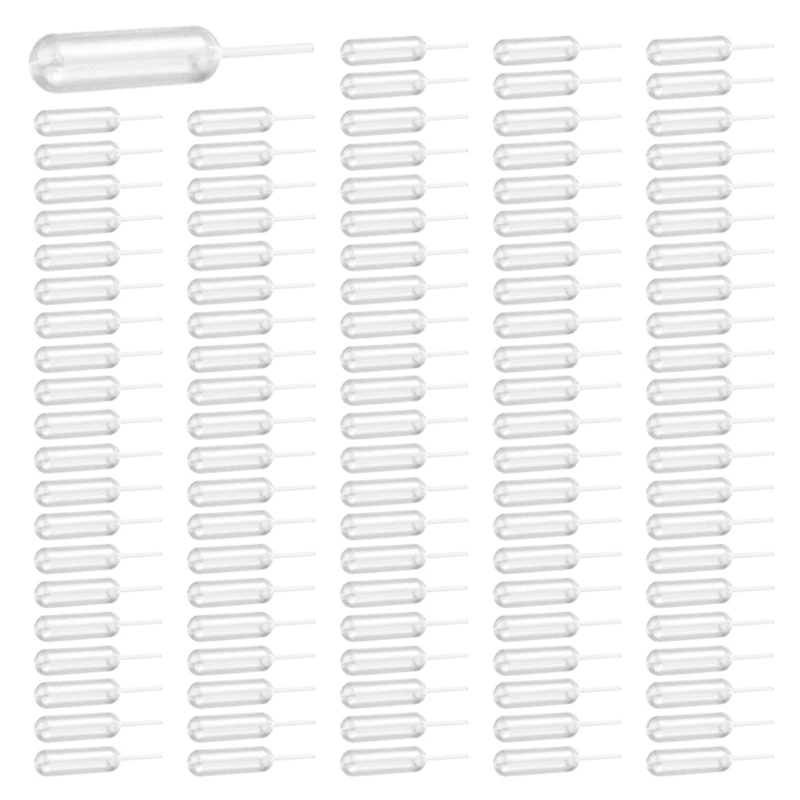 

600Pcs 4Ml Plastic Disposable Squeeze Transfer Oils Pipettes Dropper Cream Perfusion Diy Cupcake Pipettes-AC47