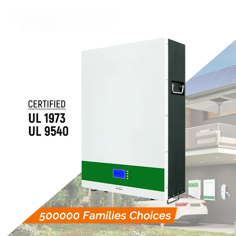 for GSL ENERGY Tesla PowerWall Lifepo4 Solar Lithium Battery 48V 100Ah 200Ah 400Ah 5Kwh 10Kwh 20Kwh For Solar Energy System