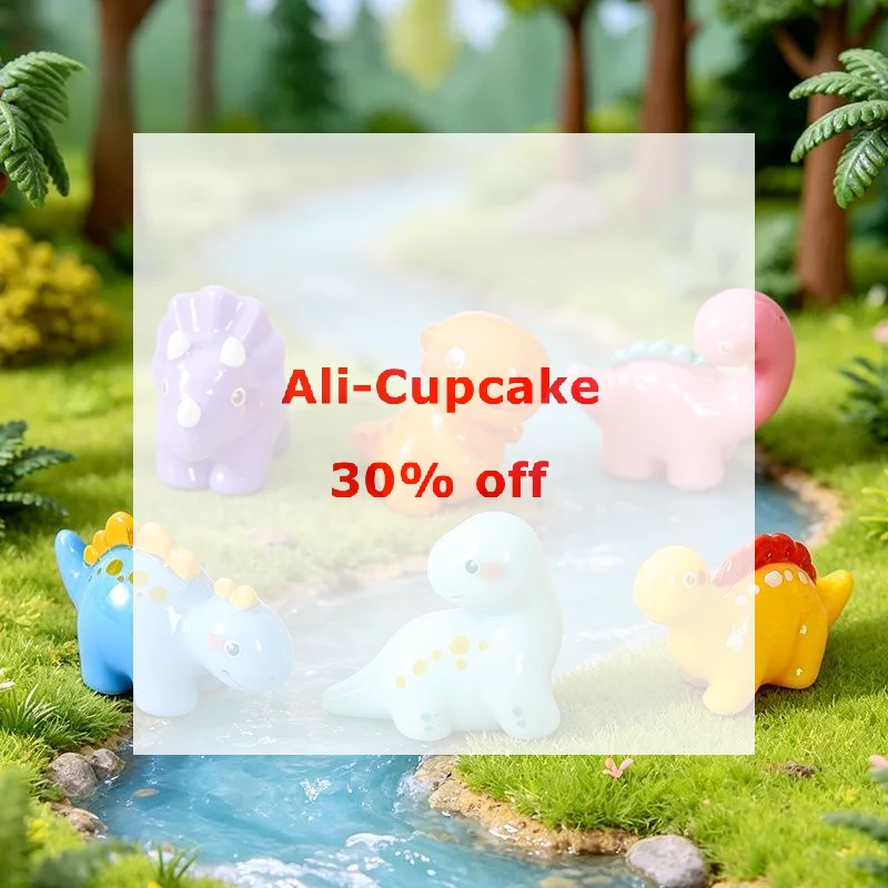 6Pcs Cute Mini Dinosaur Resin Figurine Set Cartoon Dinosaur Ornament DIY Accessory For Micro Landscape Phone Case Fridge Decor