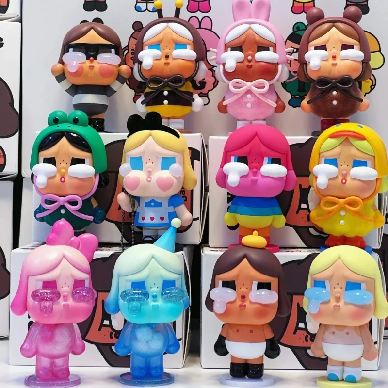 New Genuine Blind Box Crybaby Crying Again Series Mystery Box Crybaby Anime Figure Doll Pvc Model Desktop Collection Toys Gift