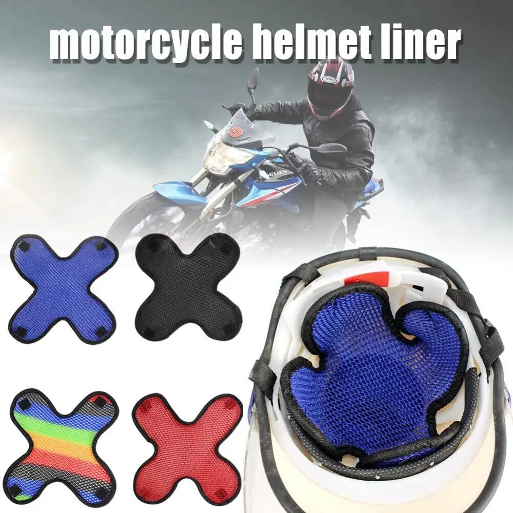 

Motorcycle Vehicle Helmet Liner Padding 3D Honeycomb Helmet Mesh Pad Insulation Pad Liner Heat Resistant Breathable Gasket