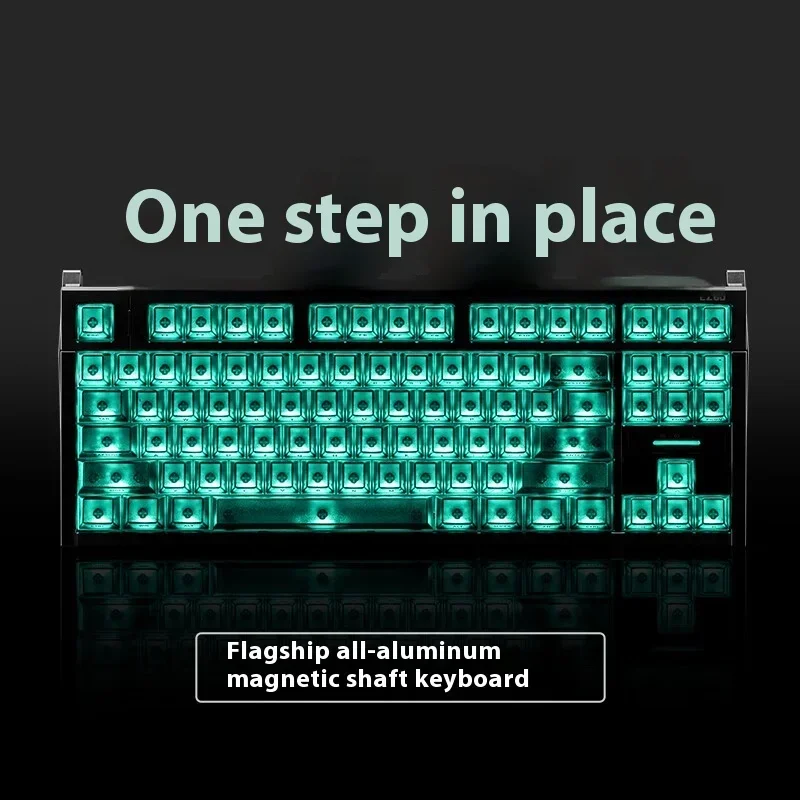 IQUNIX EZ80 Keyboard Sakelar Magnetik Keyboard Mekanis Berkabel 8000Hz 0.01mmRT Keyboard Gaming Penundaan Rendah Hadiah Gamer RGB FPS