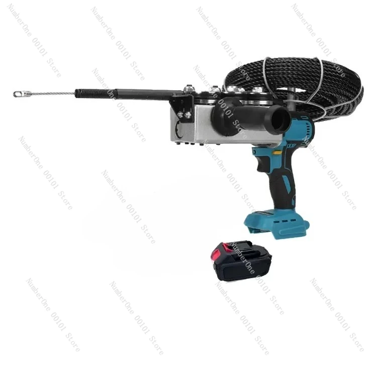 

Automatic electrical tools Lithium battery threading machine Wire threading machine 40m/min Wire puller