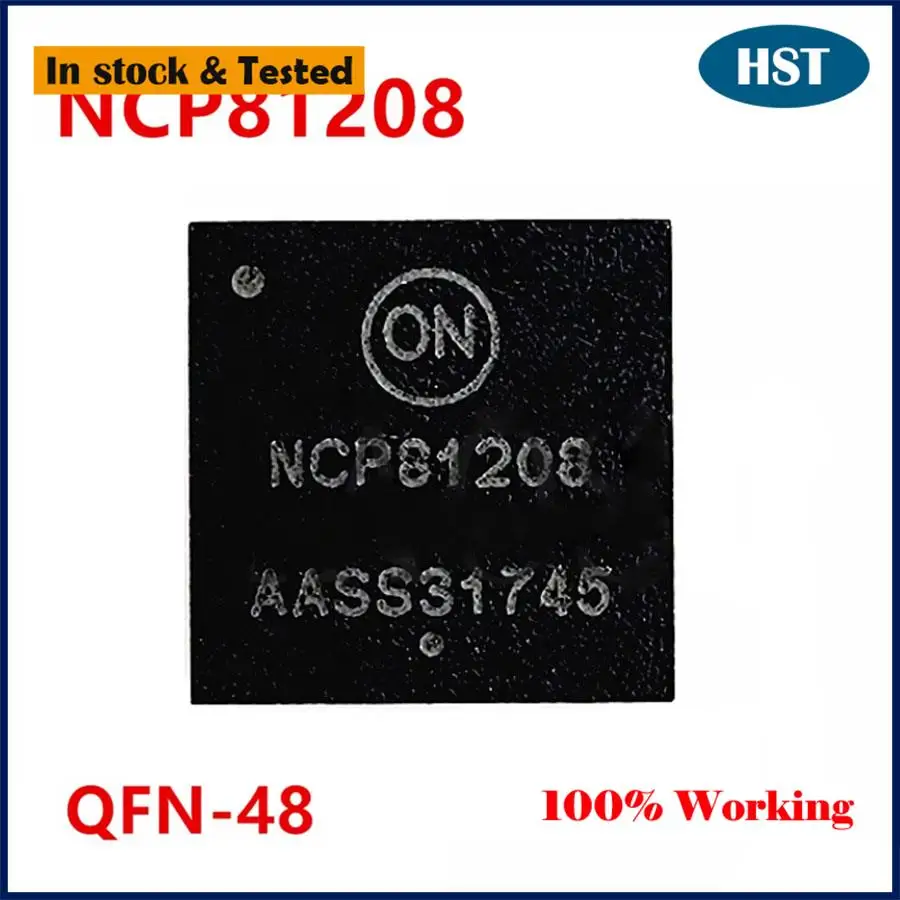 5 teile/los original neuer pcp81208 ncp81208 ncp81208mntxg qfn ic chip