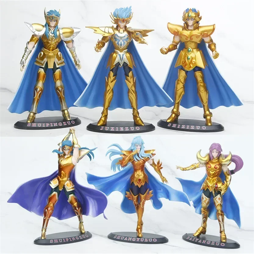 20cm Saint Seiya Knights Of The Zodiac Hagen Ennestu Shiryu Pvc Action Anime Figure Model Toys Dolls Gifts Birthday Present