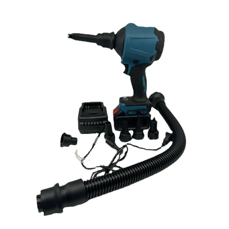 Lithium Battery Air Dust Gun, Rechargeable High-power Multi-function Air Dust Gun Wireless Lithium Battery Inflator