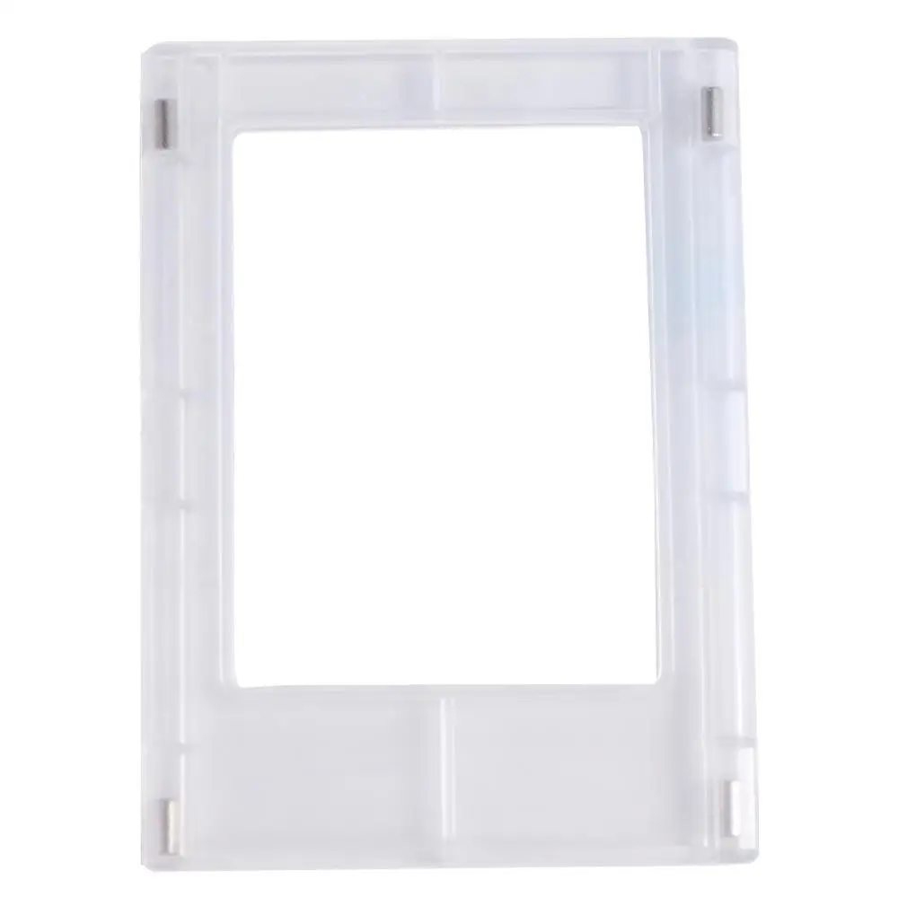 Mini Photo Frame Acrylic Magnet Design Magnetic Picture Frames Transparent Acrylic Card Display Stand Storage Photo