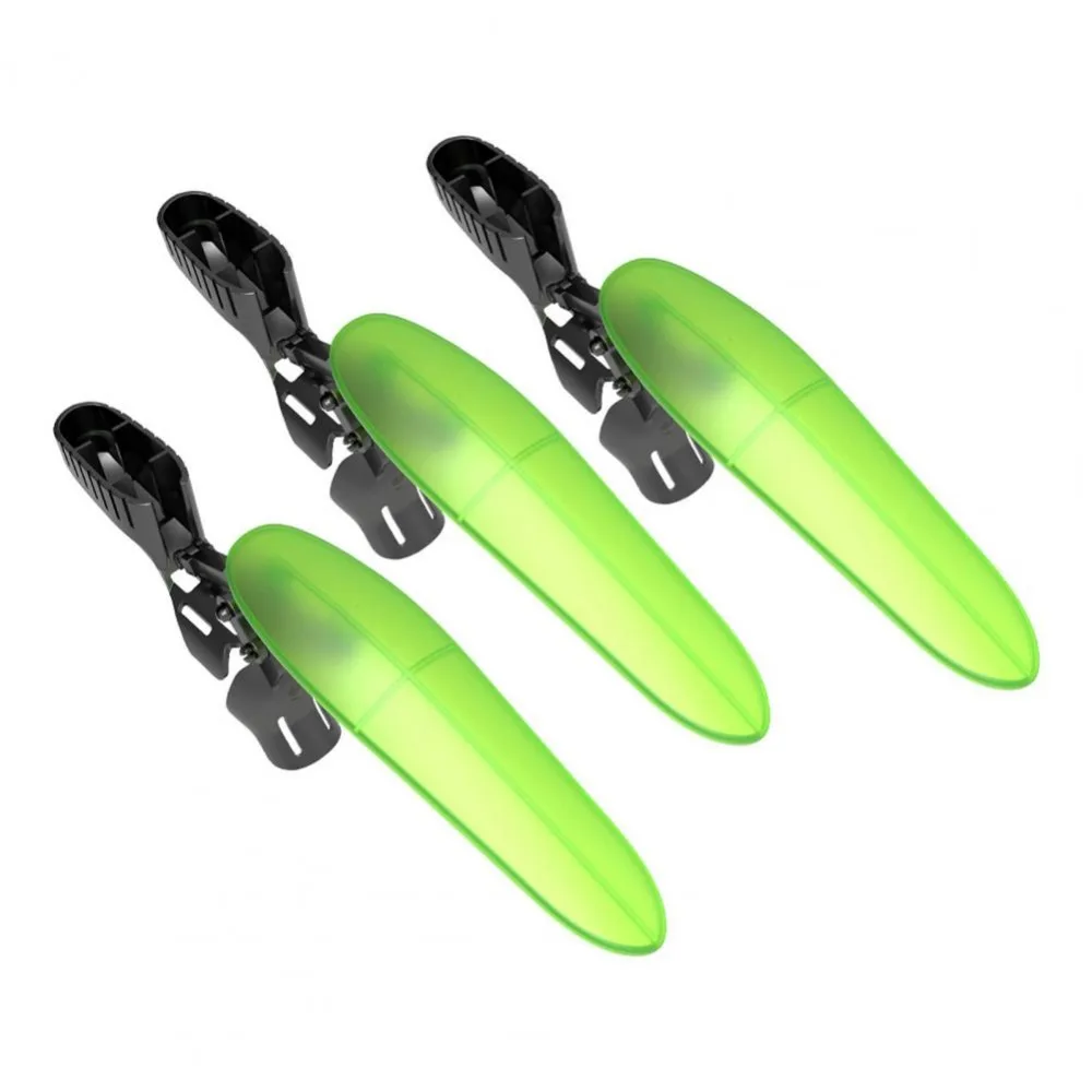 3pcs 3D Assembly Retractable Mechanical Claws Scalable Transparent Glowing Wolf Claws Adjustable Luminous Finger Wolverine Claws